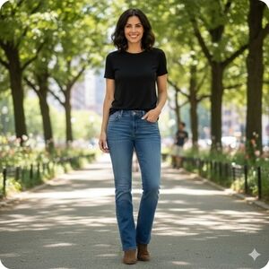 The Limited Denim Blue Bootcut Low Rise Jeans Size 4R